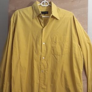 Banana Republic Sunlit Yellow Mustard Shirt